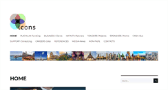 Desktop Screenshot of iconsfze.com